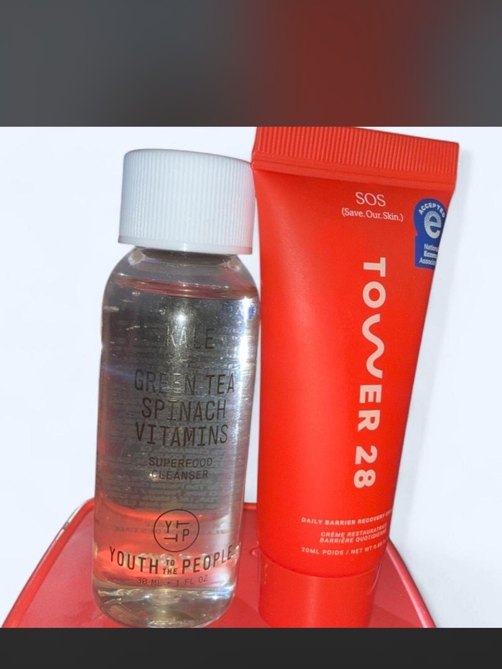 Tower 28 SOS Daily Barrier Recovery Cream & Youth to the People Bundle